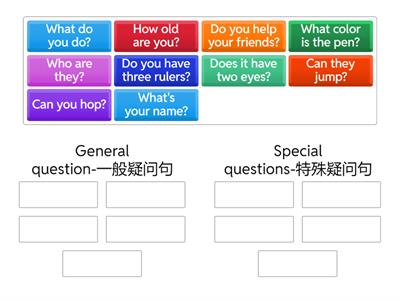 L1U4 General questions and special questions