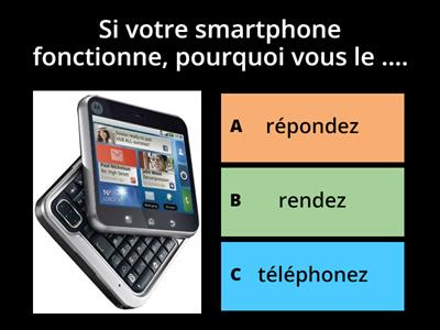 Les verbes du 3ème groupe