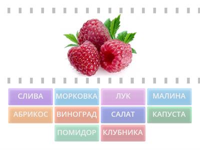 11. В: ФРУКТЫ И ОВОЩИ