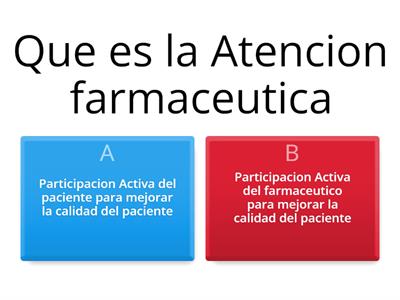 La Atencion Farmaceutica