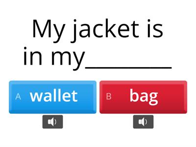 Vocabulary: Progress check file 3 (Level beginner)