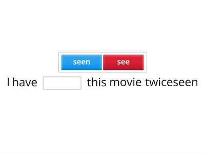 Inglés Present Perfect