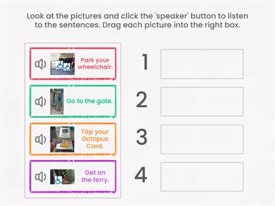 Taking a ferry (re-order)