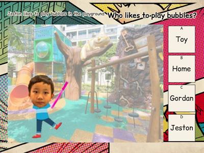 Comprehension 1 (Who What)