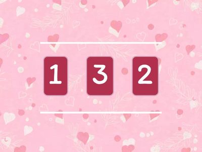 Розмісти від більшого до меншого