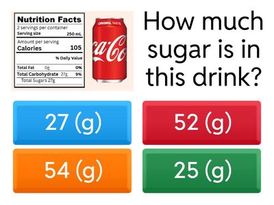 How much sugar is in this drink?