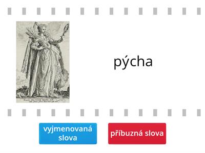 VYJMENOVANÁ SLOVA A SLOVA PŘÍBUZNÁ PO P