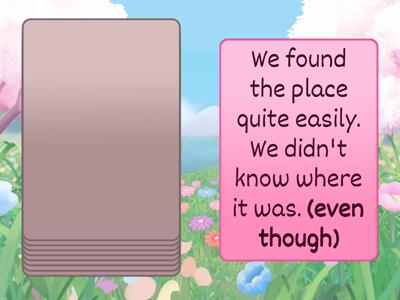 Linkers / Conjunctions of contrast