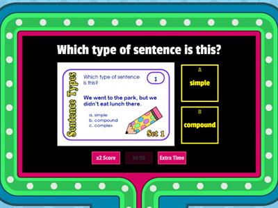 Simple, Compound, Complex Sentences -Review