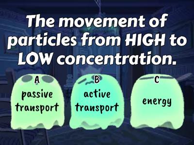 Unit 4 - Cellular Transport Review Quiz