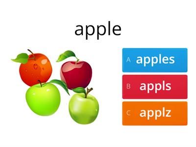 Smiles4-Unit5: Plural of nouns