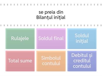 Contabilitate - Elementele contului