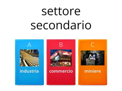 I settori dell`economia