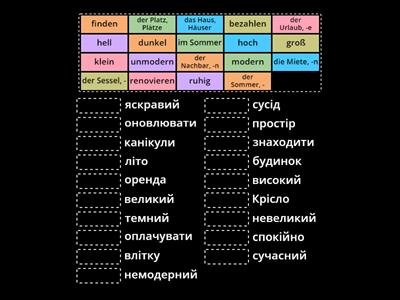 A1 L8 b Deutsch - Ukrainisch