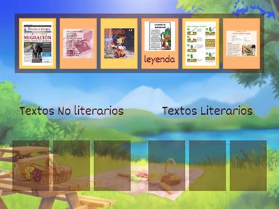 Textos Literarios y no litararios