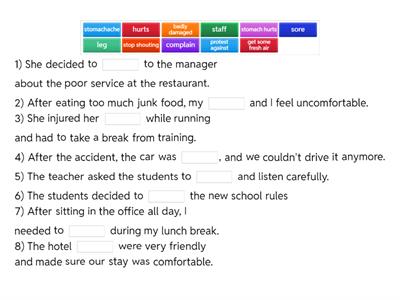 Outcome Elementary. Health Problems 