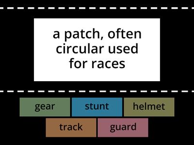 Prepare Level 4 U4 Reading vocab