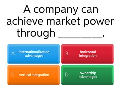 Chapter 8: Foreign Direct Investment 