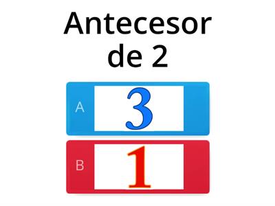 antecesor y sucesor actividad kinder