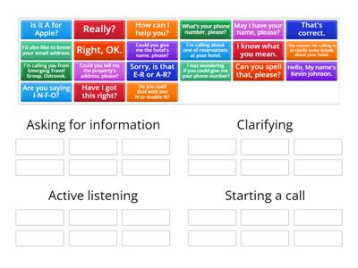 Module 1: Exchanging personal data (Functional language) lesson practice