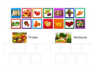 AGRUPAMOS FRUTAS Y VERDURAS