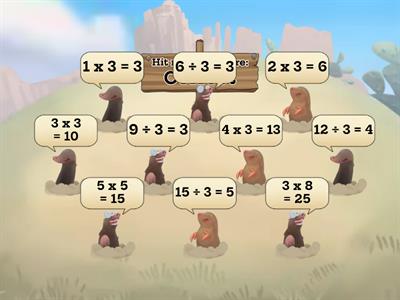 Multiplication and Division of 3