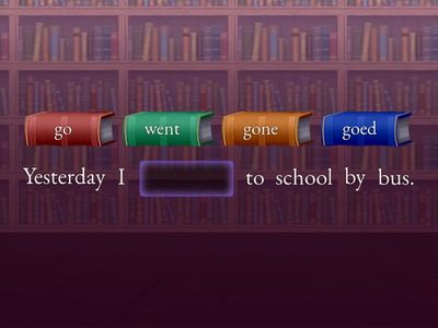 Irregular Verbs: Form & Meaning Challenge!