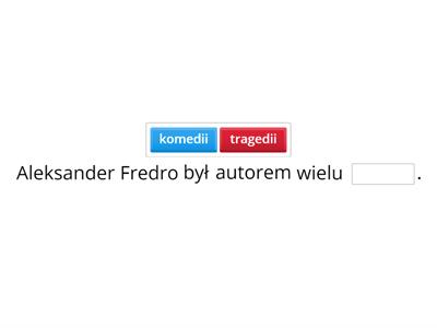 Aleksander Fredro (1793-1876) - notka biograficzna