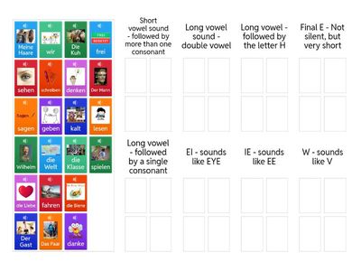 Phonics - sorting into groups
