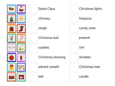 Christmas words -  Grundschule (Elsa)