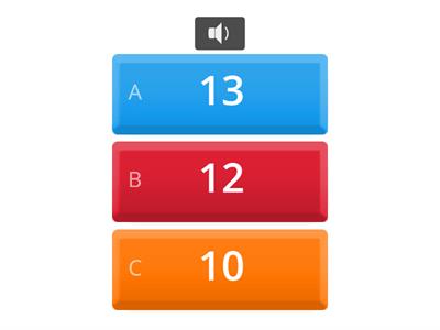 Numbers - before and after (listening)