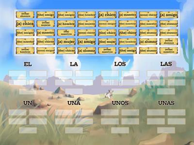 Spanish Definite &  Indefinite Articles 