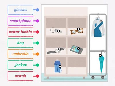 U4 單字連連看：請將正確的單字連到對應的圖片上