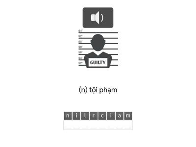 B1 Wordlist - Crime and Punishment