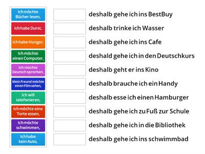  Deshalb (matching actv)