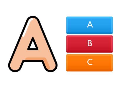 A, B, C