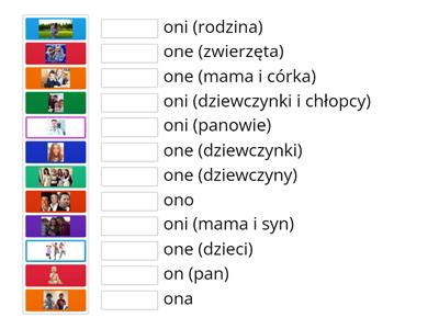 On, ona, ono, oni, one