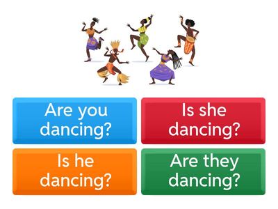 Present Continuous - Questions