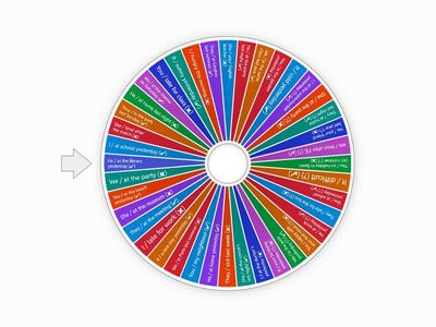 Form sentences with the Past Simple of To Be