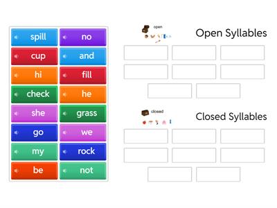 Open and Closed Sort 