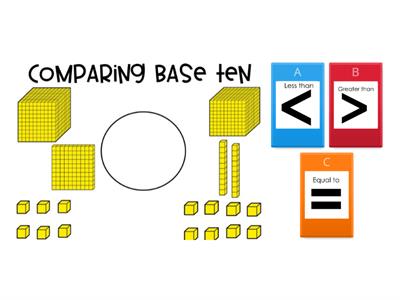 Greater than, less than