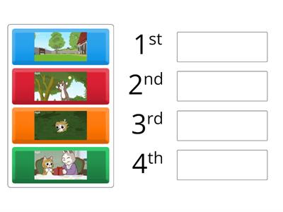 Put the pictures in the right order