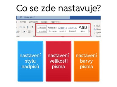 Jak dobře znáš Word?