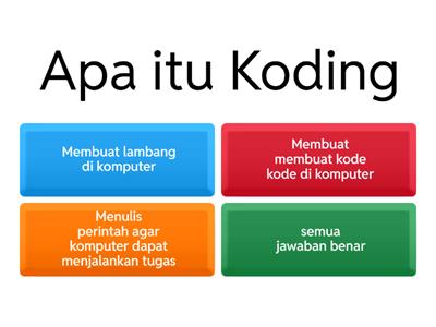 Seberapa tahu Anda tentang Koding Dan KA