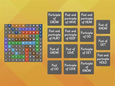 IRREGULAR VERBS ( list 3)