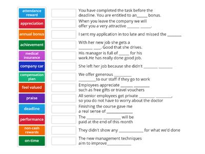 Business Result upper unit 2 test