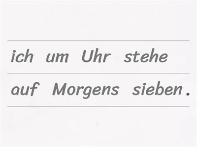 Час та розпорядок дня A1