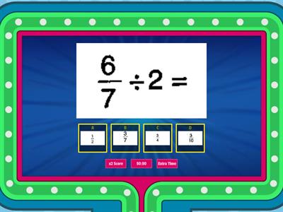 六年级数学 (分数)