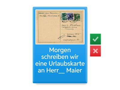 Menschen B1 L1 N-Deklination