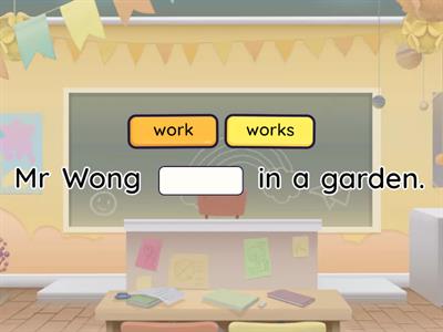 Subject-verb agreement